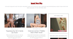 Desktop Screenshot of incestpornpics.net